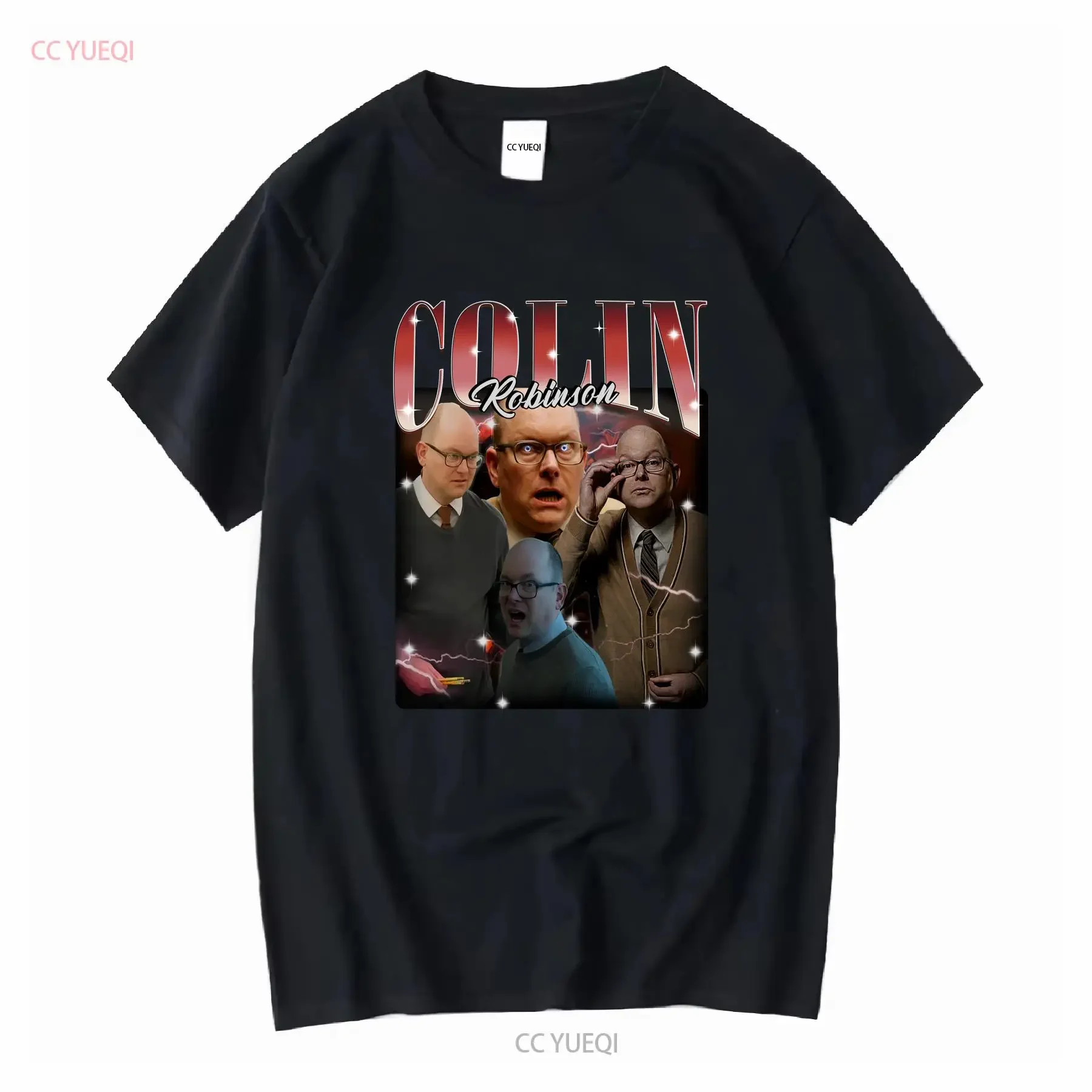 Limited Colin Robinson Vintage T Shirt Retro 90s Fan Homage long or short sleeves vintage Washed Slightly Unisex fashion