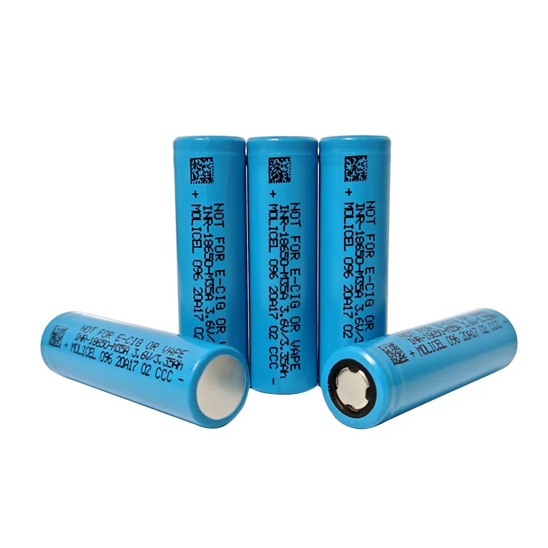 Batteria originale Molicel M35A INR 18650 3500mAh batterie ricaricabili agli ioni di litio ad alta capacità 10A 3.7V per giocattoli torcia elettrica