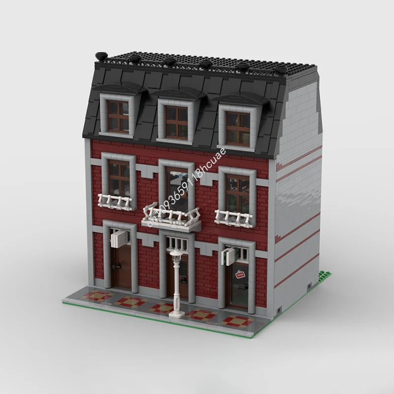 2814 pz MOC Cinco Minutos Modulared Modello Building Blocks Costruzione Regali Di Natale Assemblare FAI DA TE Giocattolo Creativo Educazione Mattoni