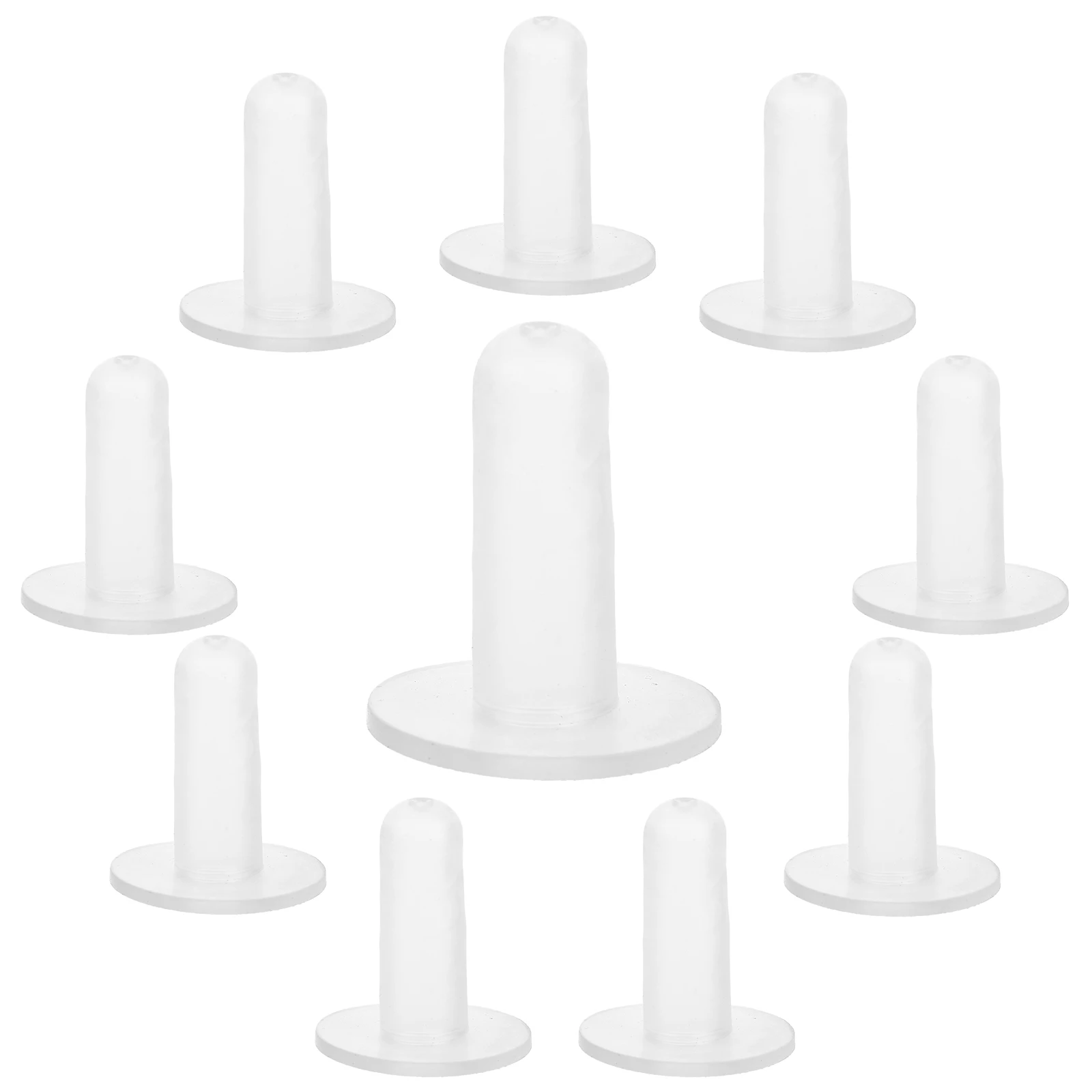 

10pcs Rubber Nursing Bottle Nipples for Lambs Calves Pigs Easy Clean Goat Milk Pacifier Small Animal Cattle Sheep Dog Cat