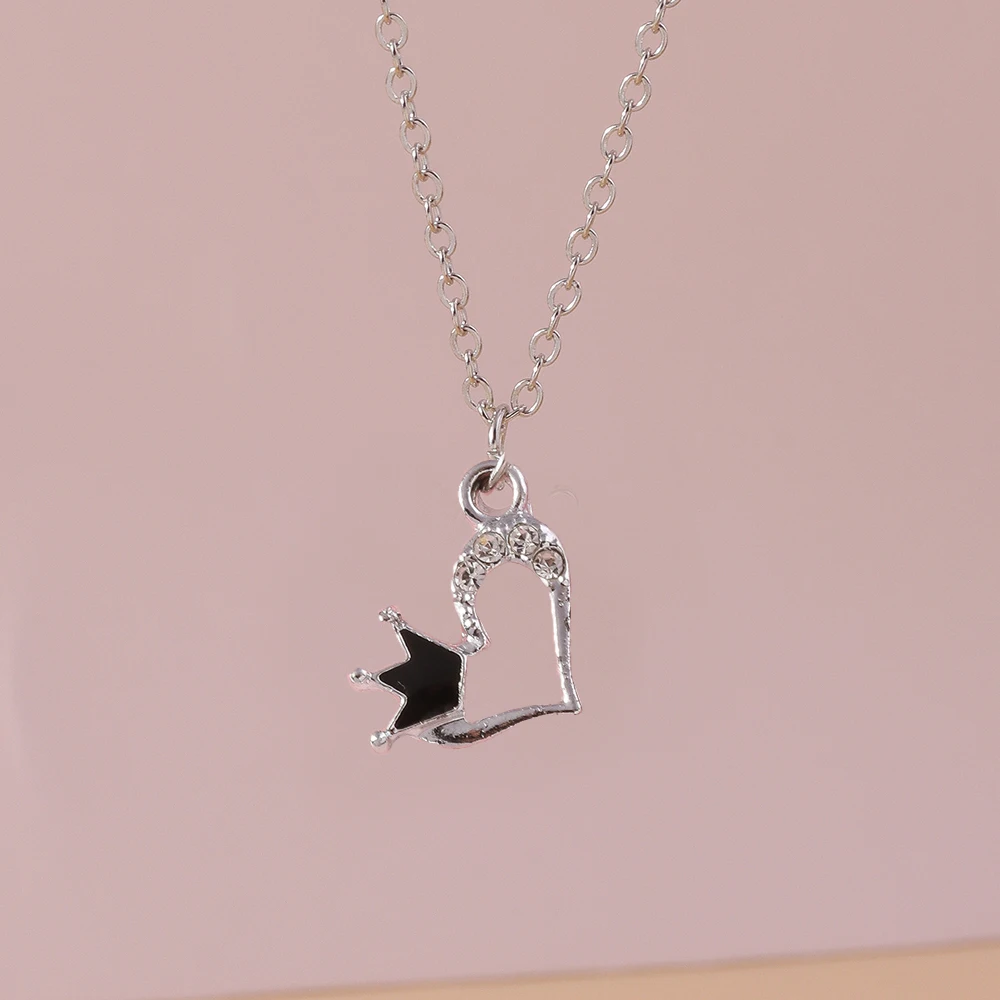 Aihua Y2K Silber Farbe Kristall Blume Katze Bär Schmetterling Bowknot Halskette für Frauen Mädchen Zarte Halskette Schmuck Geschenke – Detail 8