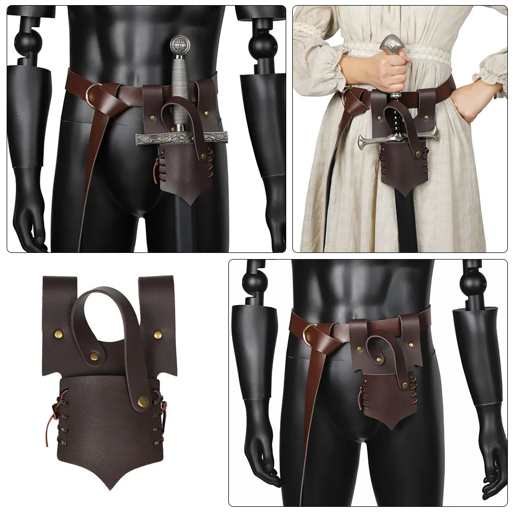

Frog Medieval Renaissance Holder Costume Accessory For Cosplay Stage Performance Sword Fixing Belt Durable Strong Secure