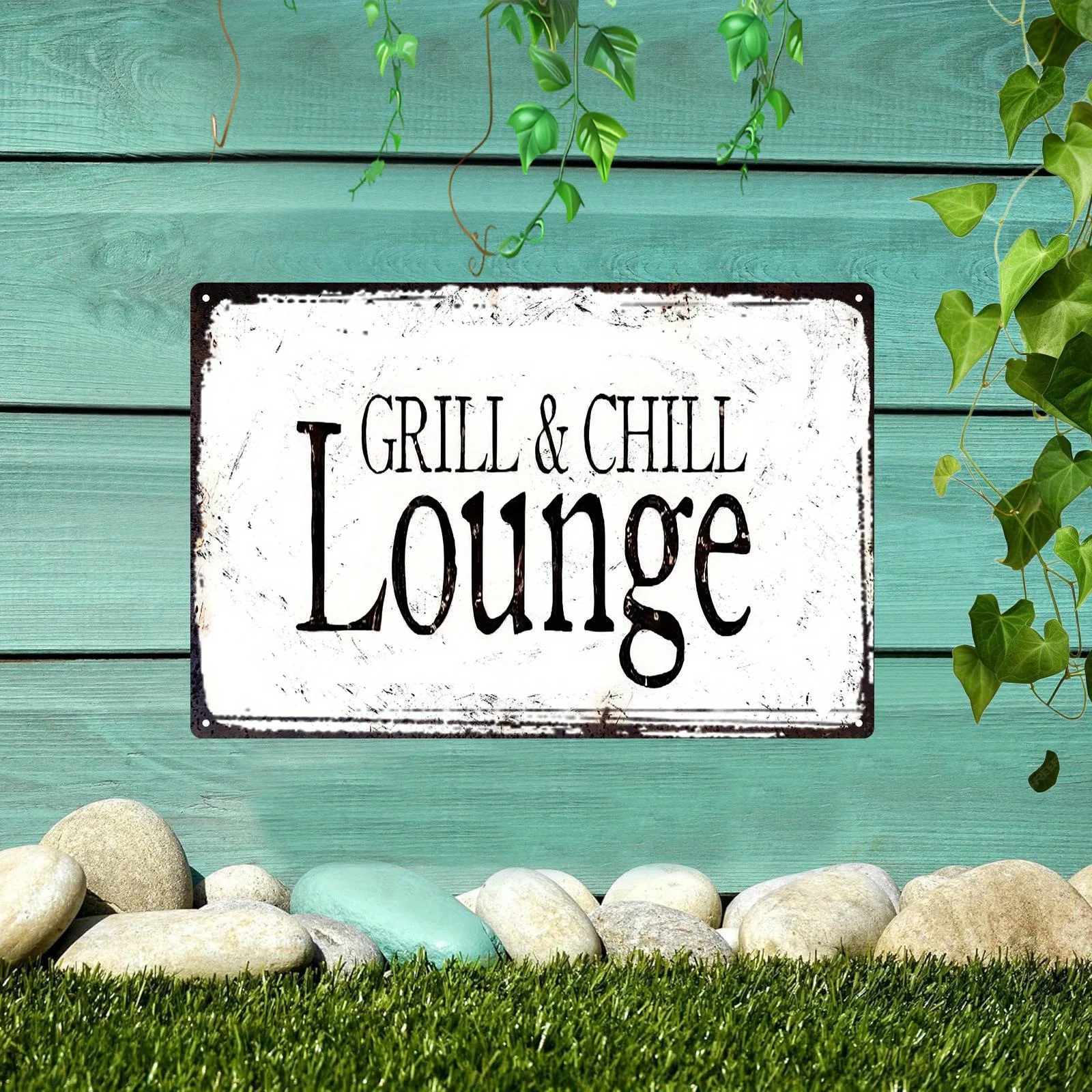 لافتة معدنية - لوحة جدارية معد - مراجعة Home Bar Lounge وسعره