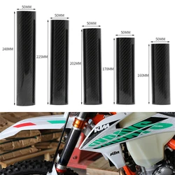 Motorcycle Carbon Fiber Adjustable Front Fork Shock Guard Protector For SUZUKI R-Z//RM-Z/RMX/DR-Z/250/400/450/SB/M/Z 2004-2016