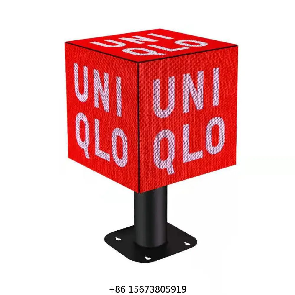 4 Sided 5 Sided Smart Control Outdoor Indoor P2.5 Cubic Led Display Commercial Advertising Magic Box Cube Led Screen