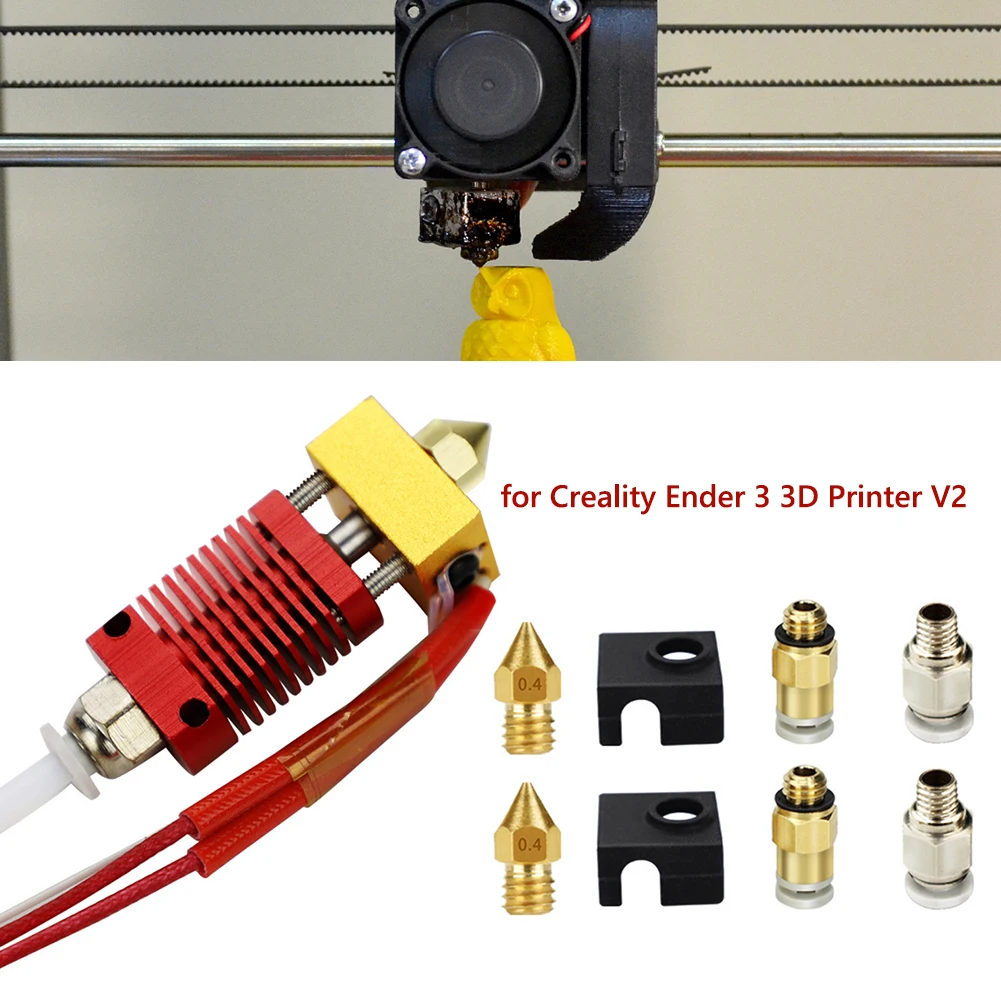 

9x Assembled Extruder Hot End Kit for Creality Ender 3 V2/Ender 3 Pro 3D Printer