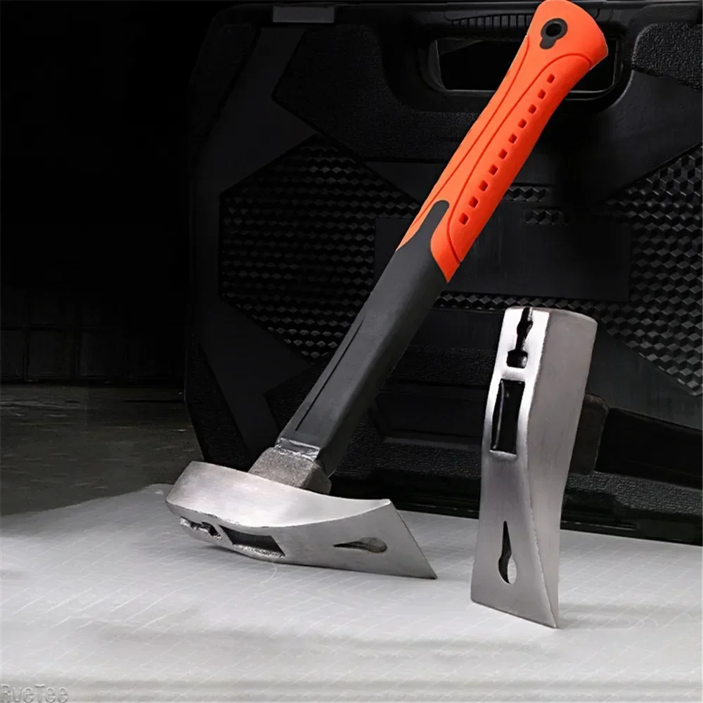 Multifunctional Manganese Steel Hammer with Pull Out Nail Hole and Chisel for Woodworking Chop Shave