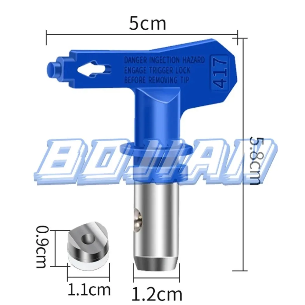 Airless Paint Sprayer Nozzle and Airless Spray Gun Airless Paint Spray Gun Sprayer Tip Guard Filter Replace