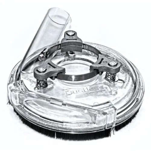 For angle hand grinder convertible vacuum dust shroud cover 4"(100mm) /5"(125mm)