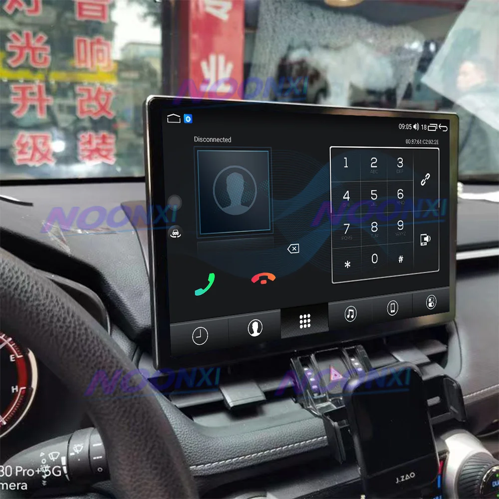 For Toyota RAV4 XA50 2018-2023 All In One Car Radio 2 K Screen 1920x1200 RES Intelligent Android 13 System GPS Carplay 13.1 inch