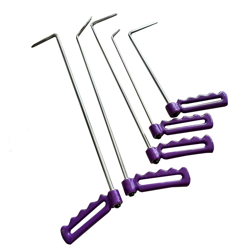 5 Pcs Special Shaped Hook Hook for Car Dent Repair Paint-less Dent Removal