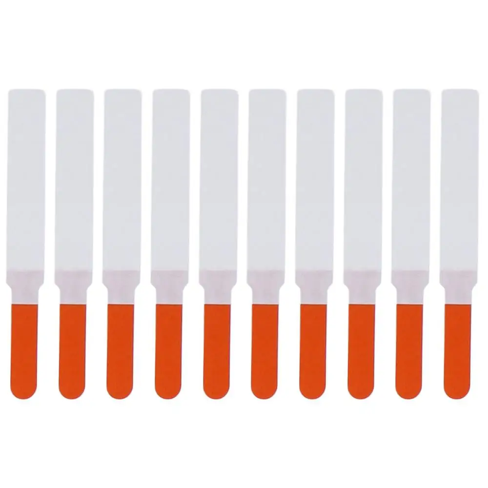 10pcs Individually Packed Eye Touch Strips Paper Cornea Cellular Damage Test Strps Fluorescein Sodium Touch Strips Women Man