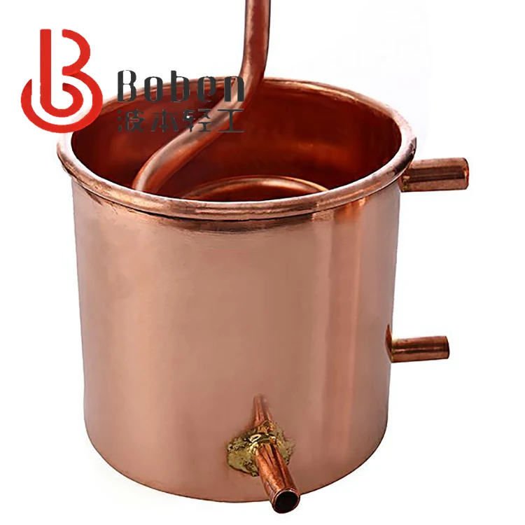 

3L Whiskey Distillery Copper Distillery Equipment Copper Distiller Home Distillation Still