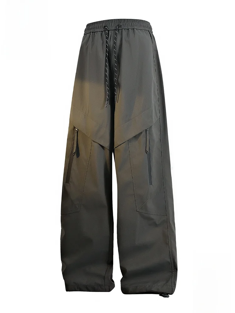 

Мужские повседневные брюки Paul Frank для активного отдыха, свободные прямые брюки-карго в стиле милитари, модный бренд