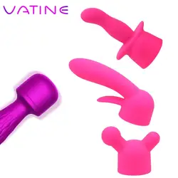 AV Rod Head Cover Extension for Wand Vibrator Clitoris Stimulator Sex Toys for Woman Silicone Case