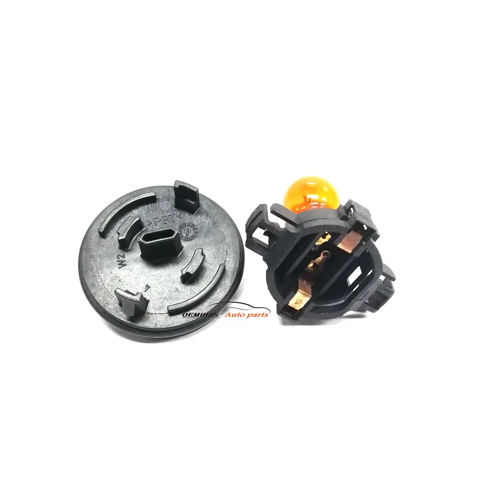 Original Oemhids Headlight Seal Cover Bravo Lamp Holder Base For F10 F11 E70 E90 LCI PY24W Halogen Turn Signal Light 1300610092