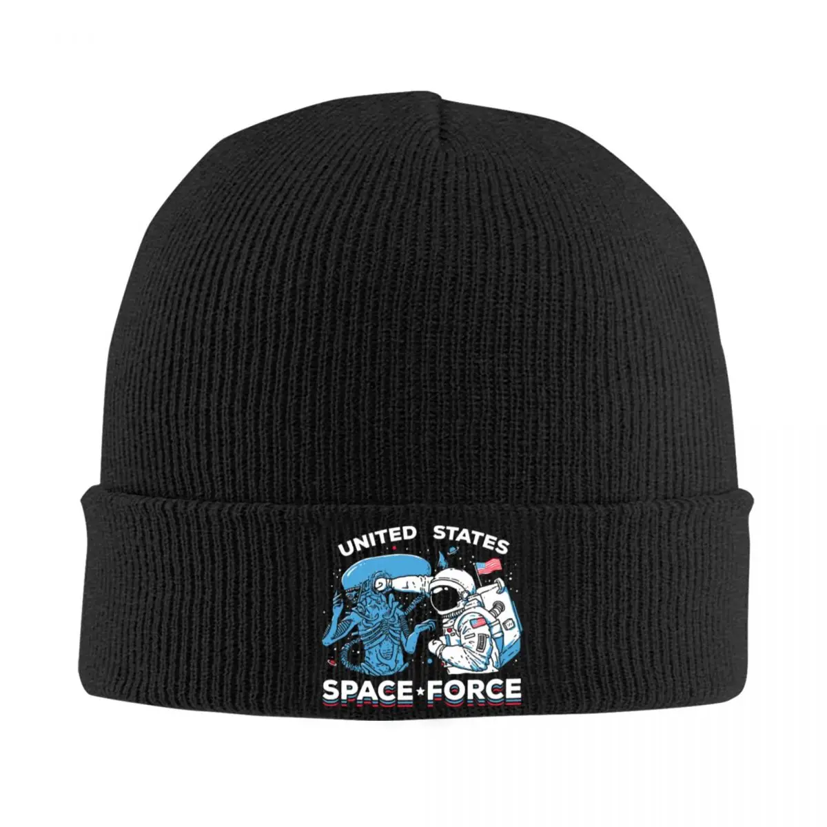 

United States Space Force Shirt Racerback A Knitted Hat Cap