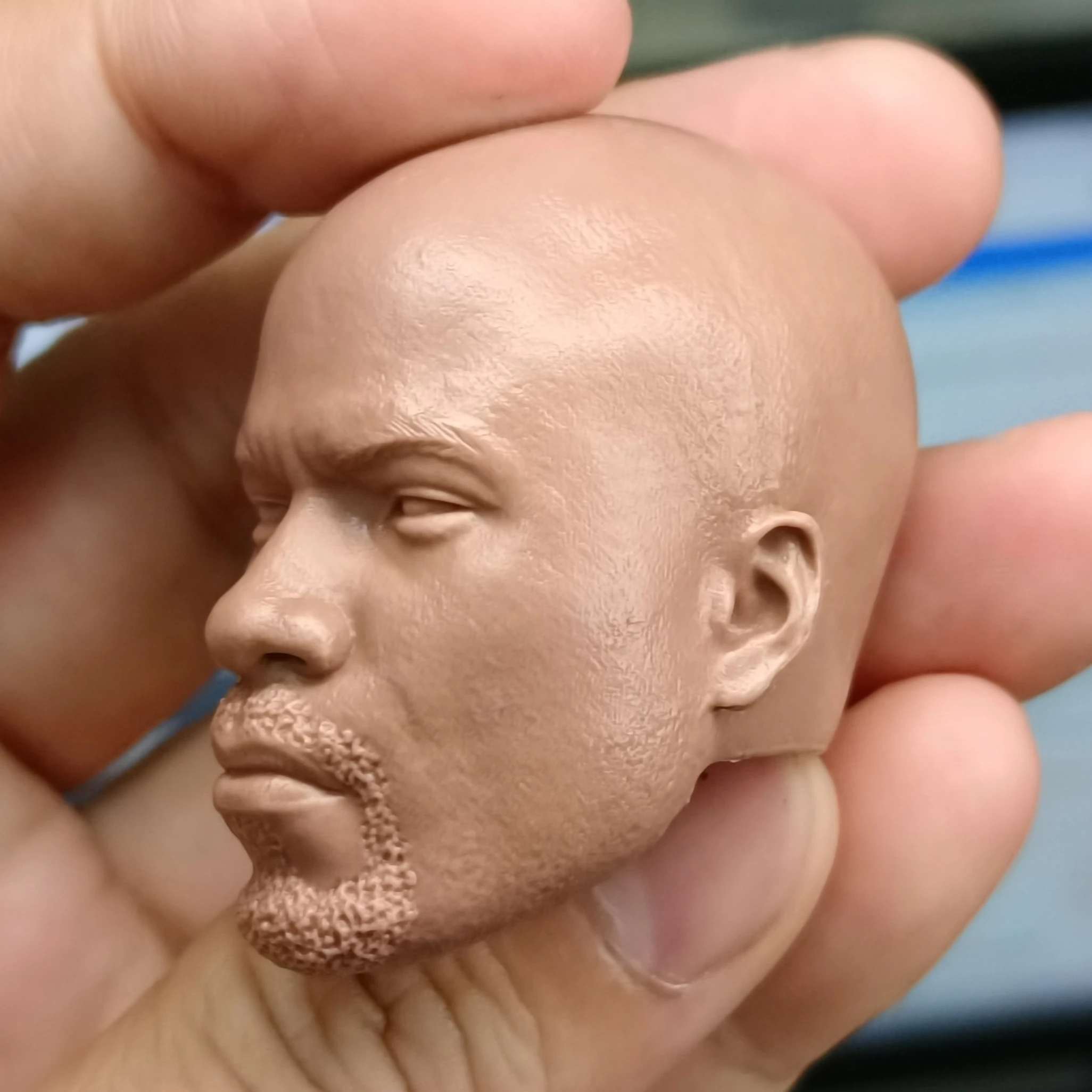 1/6 Bilancia Luke Cage Mike Colter Testa Sculpt PVC Testa Intagliare Modello Misura 12 ''Soldato Maschio Action Figure Corpo Bambole