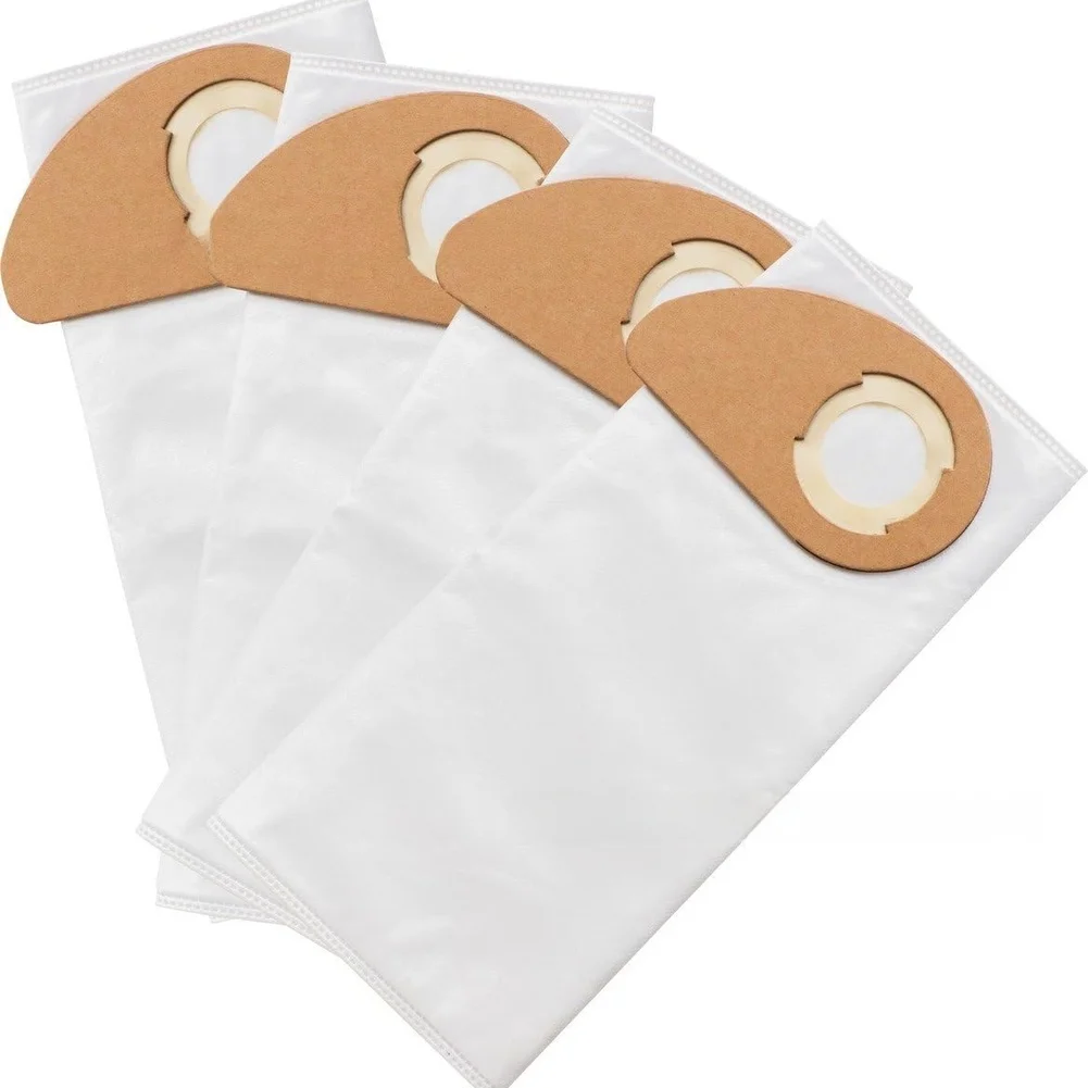 Dust Bags Compatible with For nilfisk For buddy II 12/18 For prof Vacuum Cleaners White Nonwoven Material 10 pcs