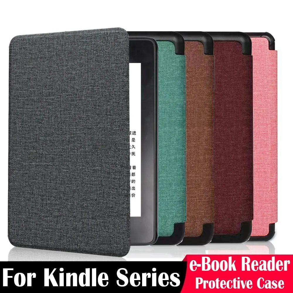 10/11/12th Generation 6 6.8 7 inch e-Reader Case Leather Auto Sleep/Wake Colorsoft Cover for Kindle Paperwhite 1/2/3/4/5 2024