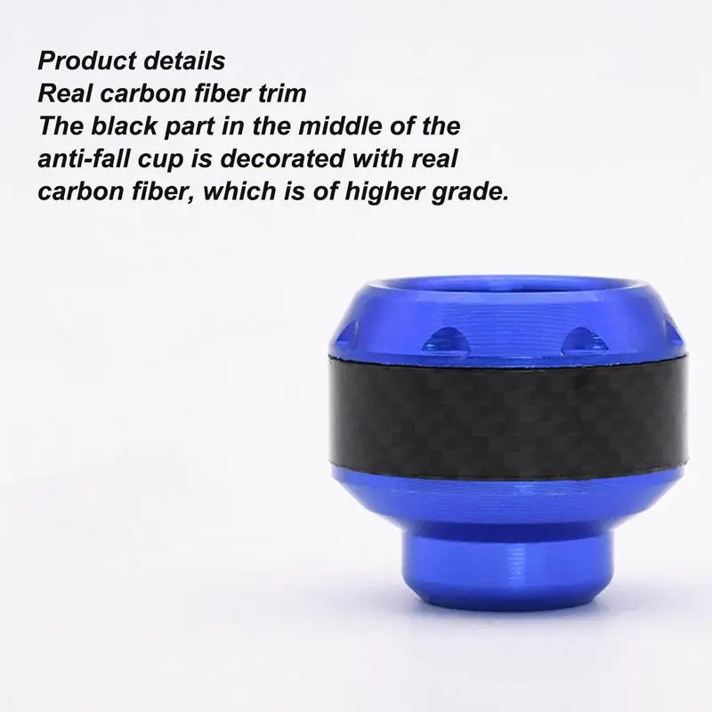 Front Fork Frame Sliders para Ciclomotor, Falling Protection Cup, Protetores Slider, Copos Absorventes de Choque, Acessórios Modificados, 2pcs