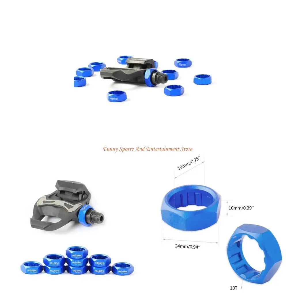 

C4DE RL231 Снятие педали велосипедов 10T велосипедной педалисной оси вала Установка