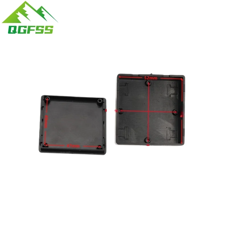 1Pcs ABS Plastic Electronic Enclosure 58x56x28mm DIY Junction Box,Housing Shell for Circuit Board Wire Power Black Project Case