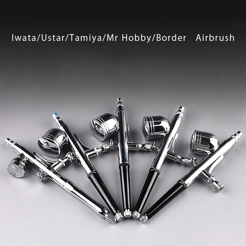 

Iwata Mr Hobby Ustar S130S150 Tamiya 74537 0.18/0.2/0.3/0.5mm Dual Action Paint Airbrush Gun Kit Spray Pen PS270/275/289/290/770