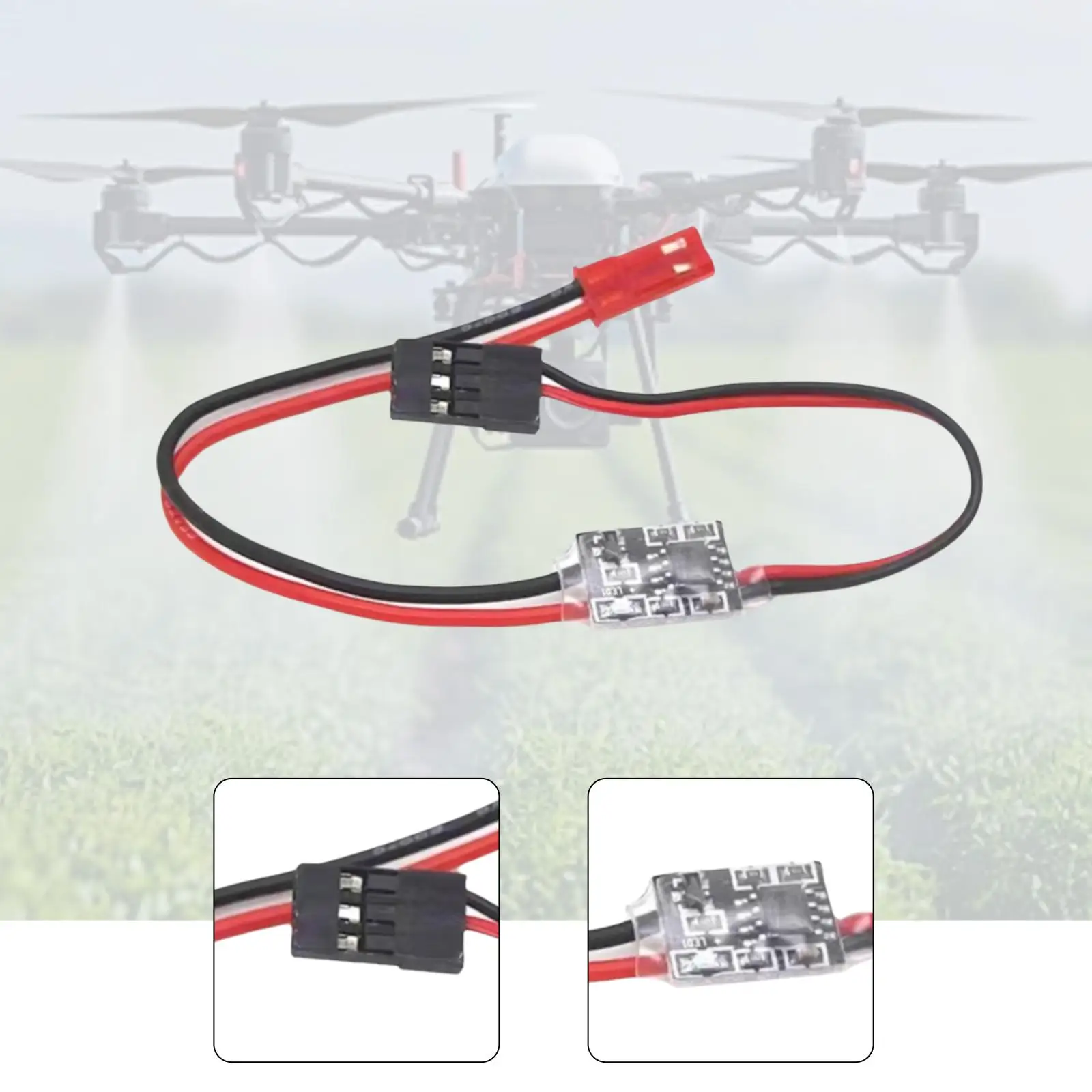 RC ferngesteuertes elektronisches Schalterrelais Wasserpumpe PWM Signalsteuerung Ersatzteil für RC Auto Boot Drohne Hubschrauber LED-Licht