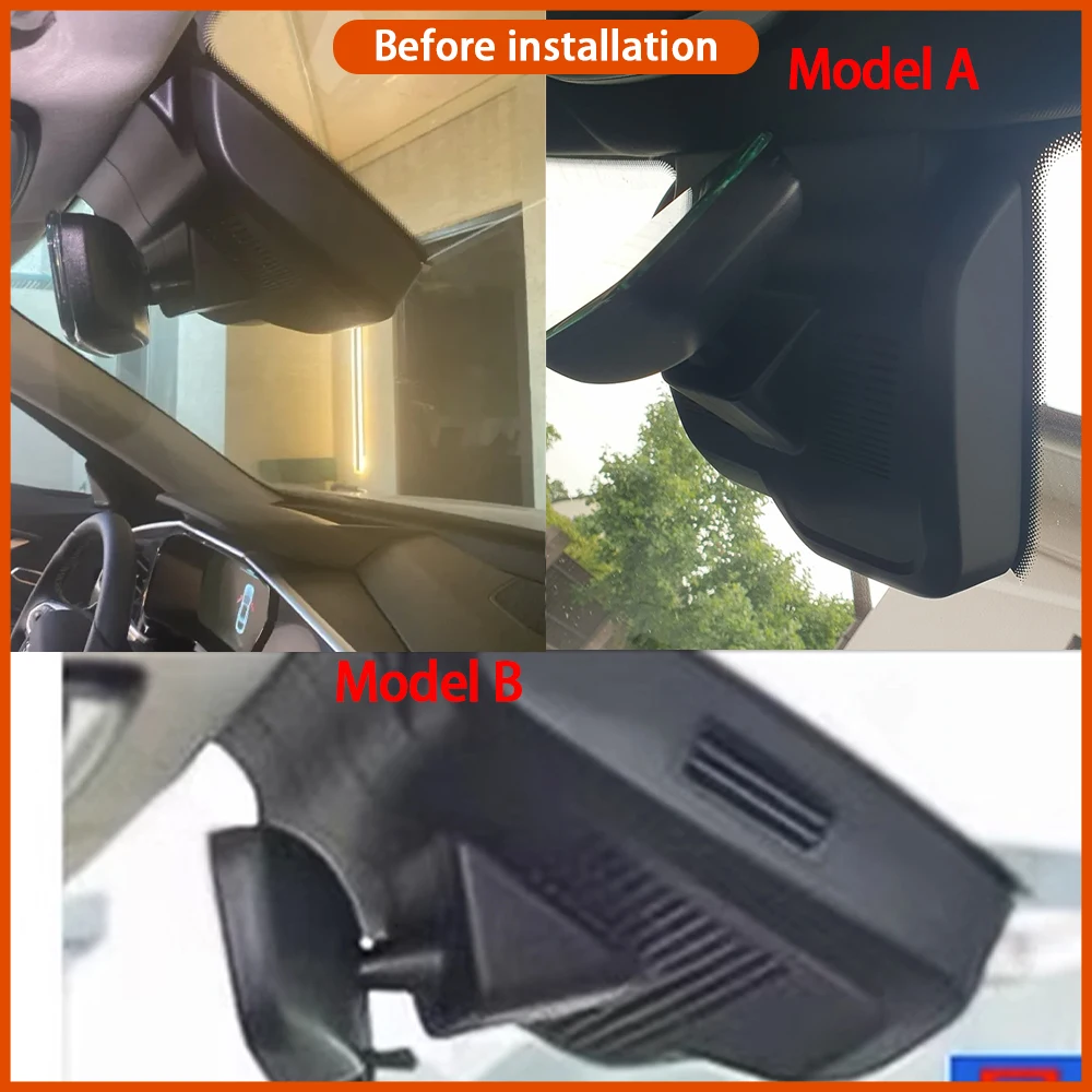 for Geely Xingyue S Tugella Knewstar 001 2019-2025 Video Recorder 4K DVR Dash Cam Wifi Camera 170° Wide Angle Plug & Play