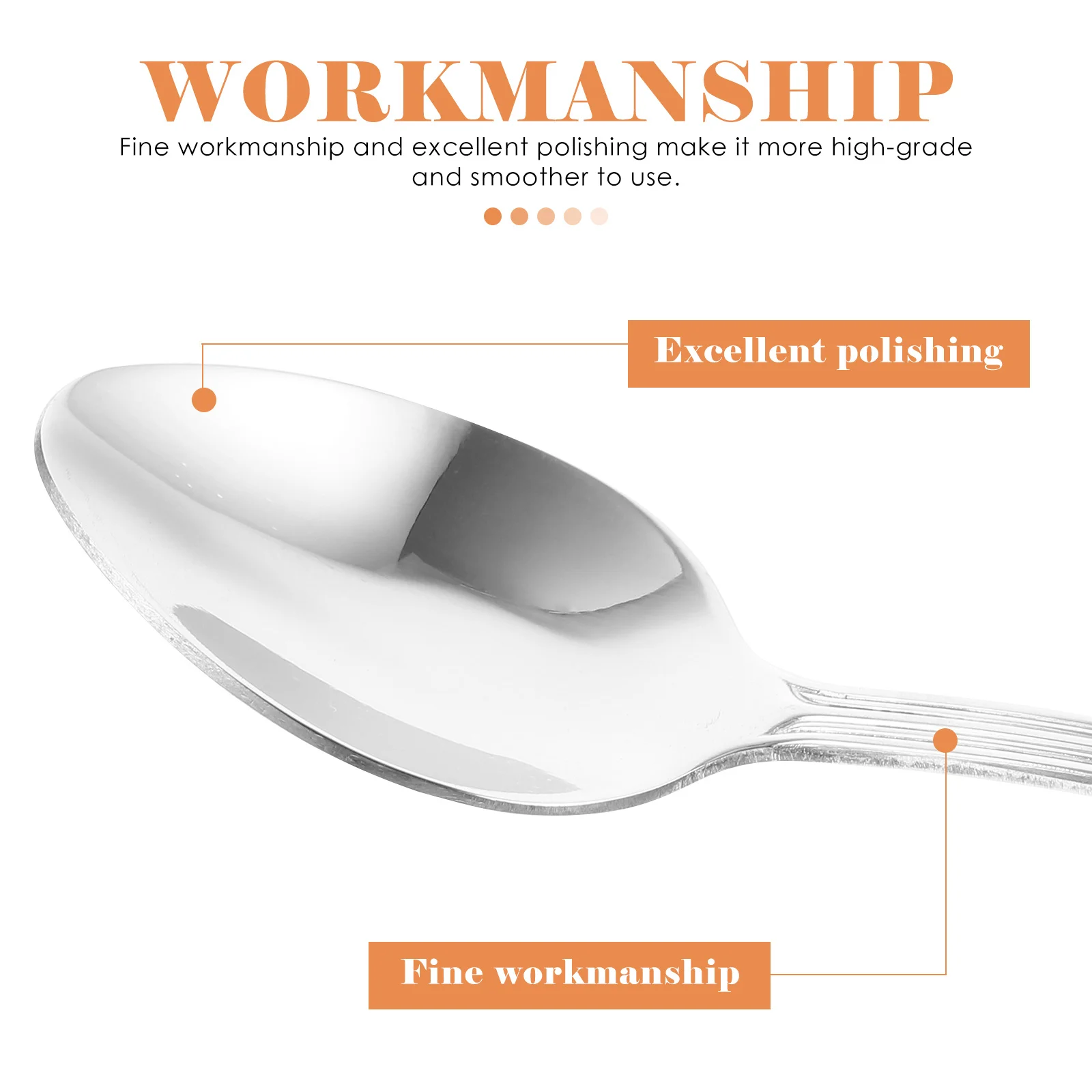 

3Pcs Long Handle Stainless Steel Coffee Spoons Mixing Spoon Kitchen Dessert Beverage Spoons Household Coffee Spoon