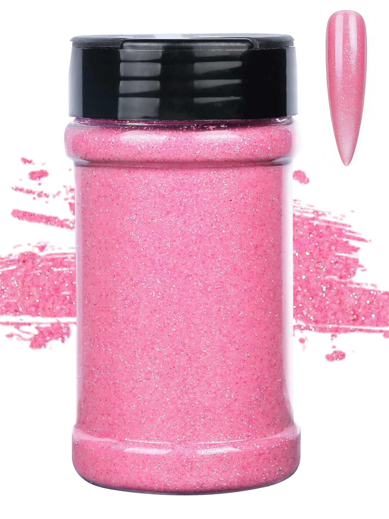 Feiner irisierender Glitzer für Bastelarbeiten | 1/128" Halloween, PET-Flocken, Bastel-Pailletten, Epoxid-Chips für Kürbisse, Epoxidharz, Nägel, Gel – Detail 14