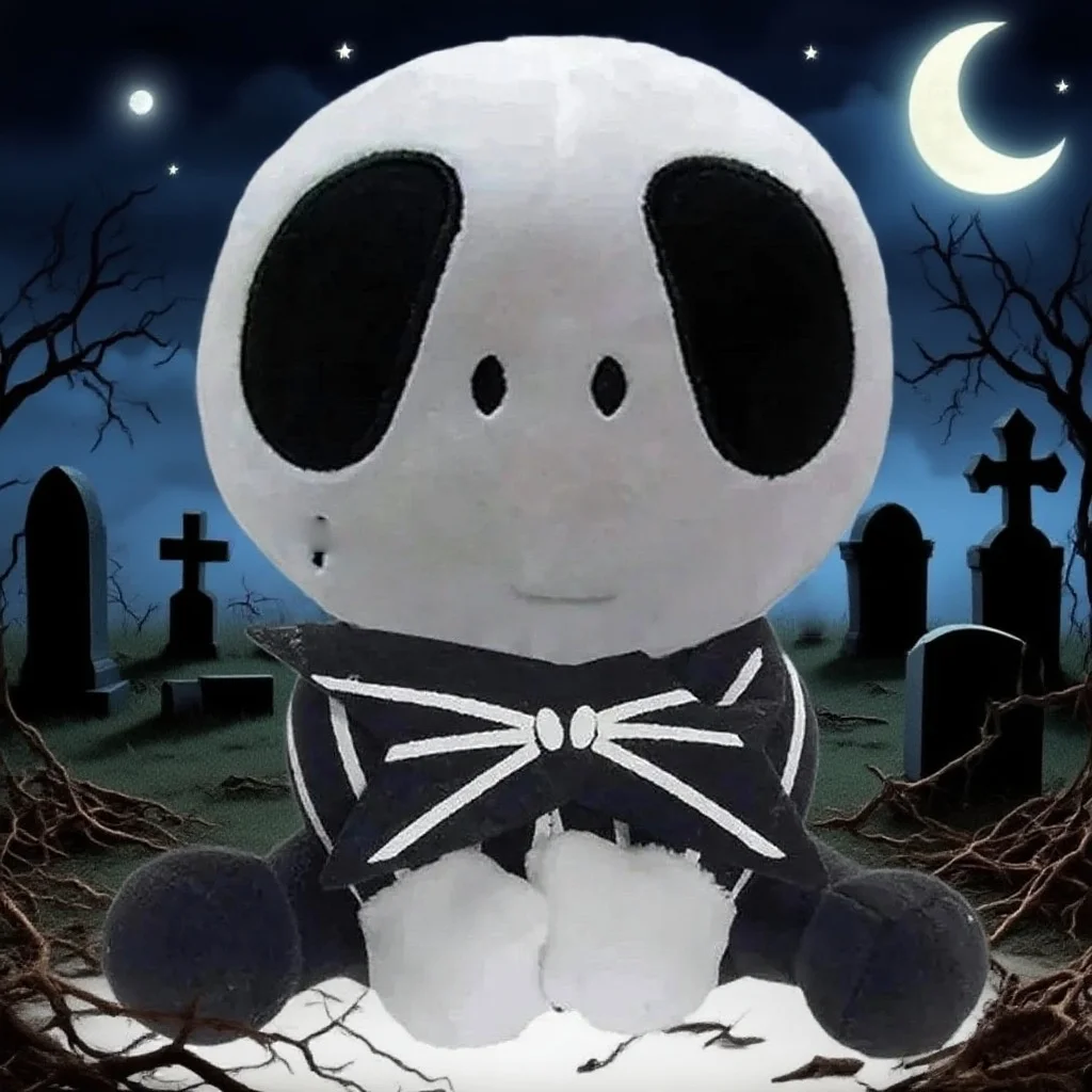 17-25CM Jack Skellington muñeco de peluche juguetes el pesadilla antes de Navidad juguetes de peluche suaves para niños regalos de Halloween/*-