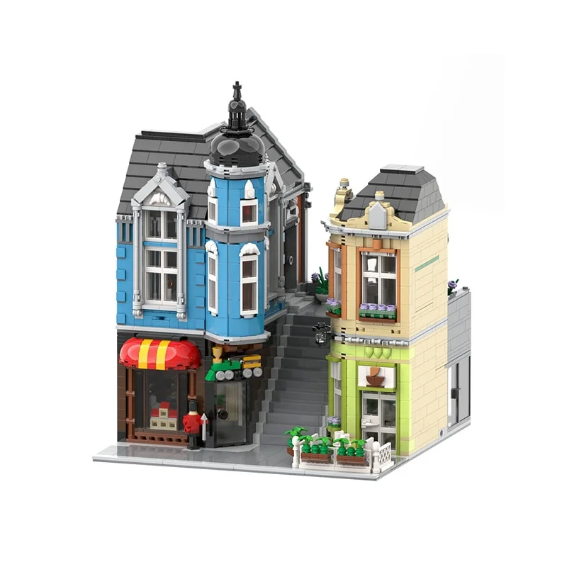 3418 pièces MOC Townhouse jouets Center modulaire modèle blocs de Construction Construction cadeaux de noël assembler bricolage brique enfants anniversaire