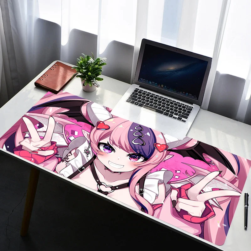 

Design Gaming Mouse Pad Anti-Slip Rubber VShojo Ironmouse Base Extended Desk Mat For Gamer Office Computer Accessories Mousepad