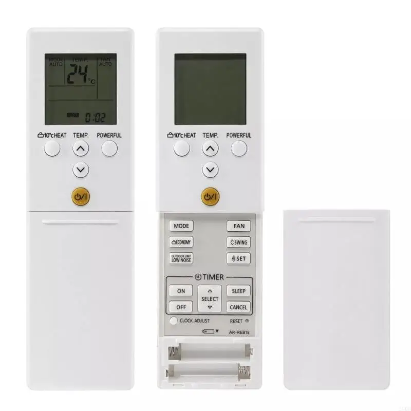 User Friendly Remote For ARREY1U ARREB2E ARREF1E AGHG09KVCA AGHG12KVCA Air Conditioners Effortlessly Home Office Use