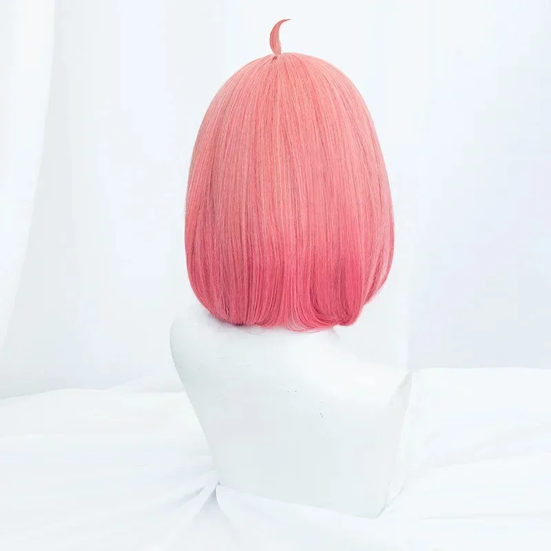 Sky02 อะนิเมะ Spy X ครอบครัว Anya Forger คอสเพลย์วิกผมสังเคราะห์ทนความร้อนผมฮาโลวีน Party Props หมวกวิกผม Headwear88Li #