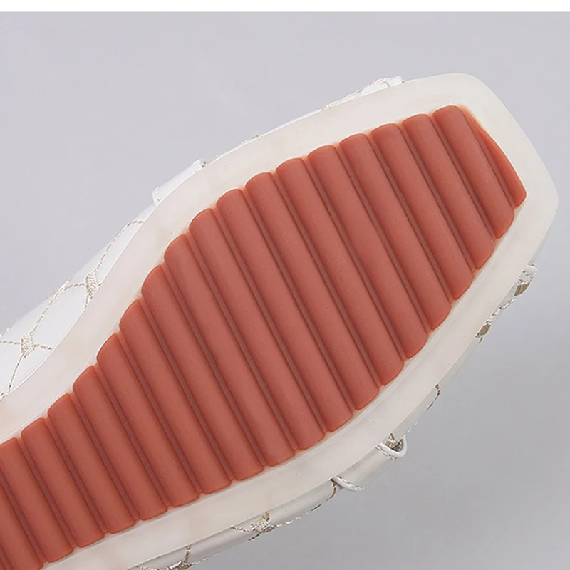 Fashion Spring Woman Square Toe Shallow Tassels Fetish Shoes Metal Decoration Cute Girl Loafers Elegant Casual Female Flats