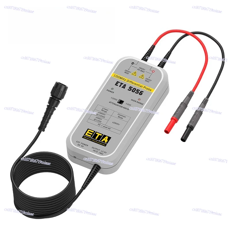 

5002 Oscilloscope High Voltage Differential Probe 1300V Isolated Probe Voltage Sensor High Accuracy