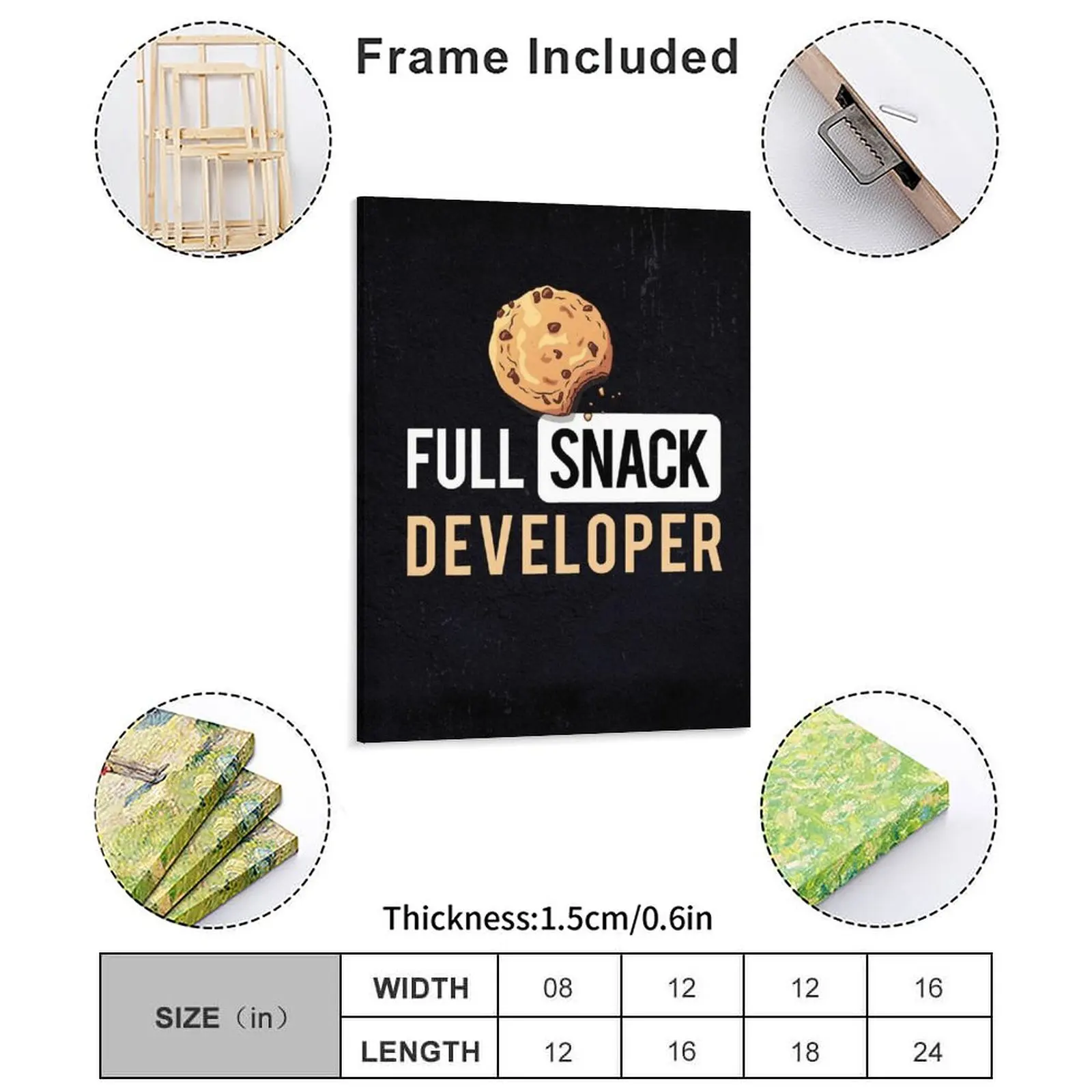 كامل المكدس المطور قماش اللوحة تصميم الديكور بار تخصيص لوحات الحائط المؤطرة الرجعية #2