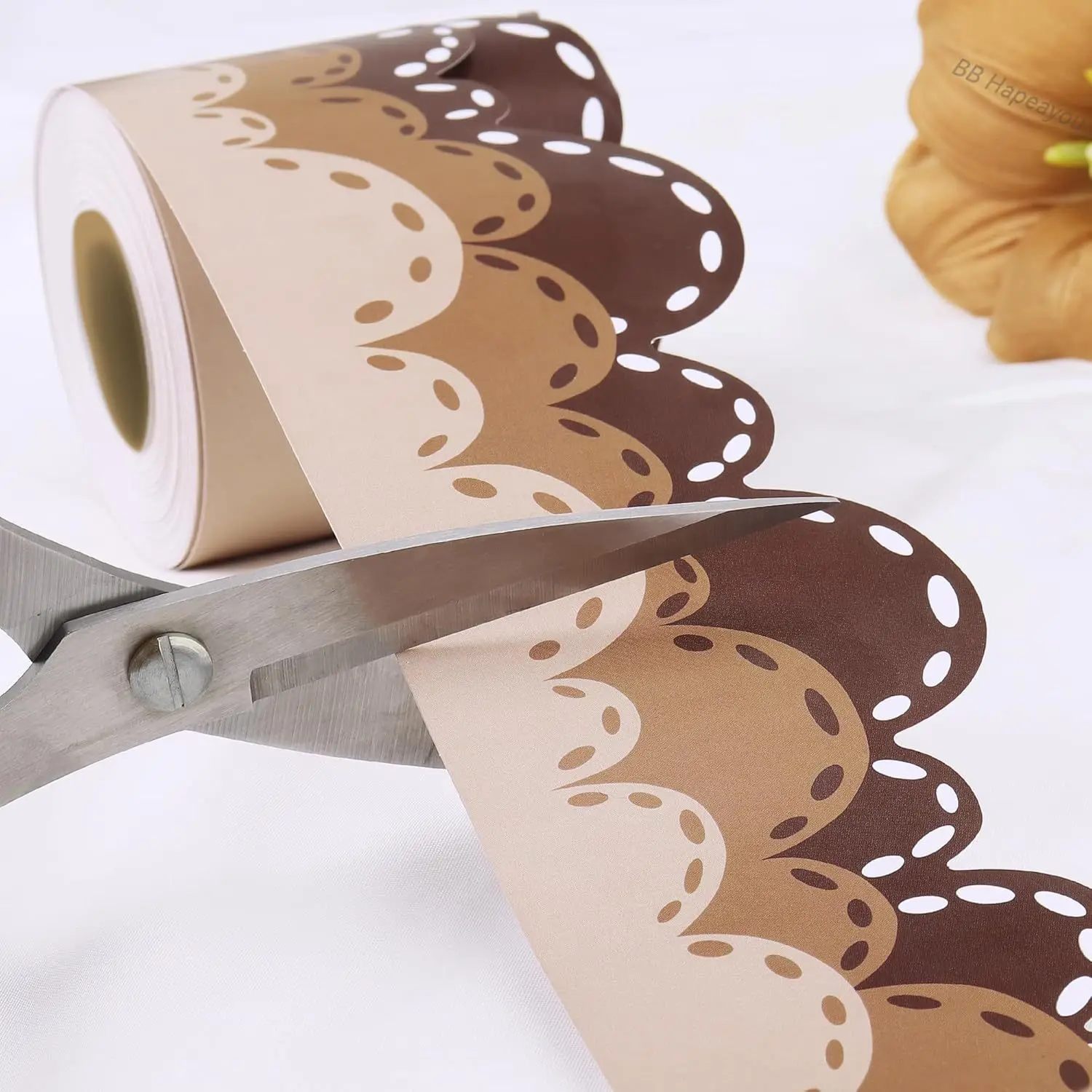 

1 рулон коричневой самоклеящейся рамки для классной доски 7,6 см DIY границы для классной комнаты бумажная рамка отделка наклейка ремесла ручной работы