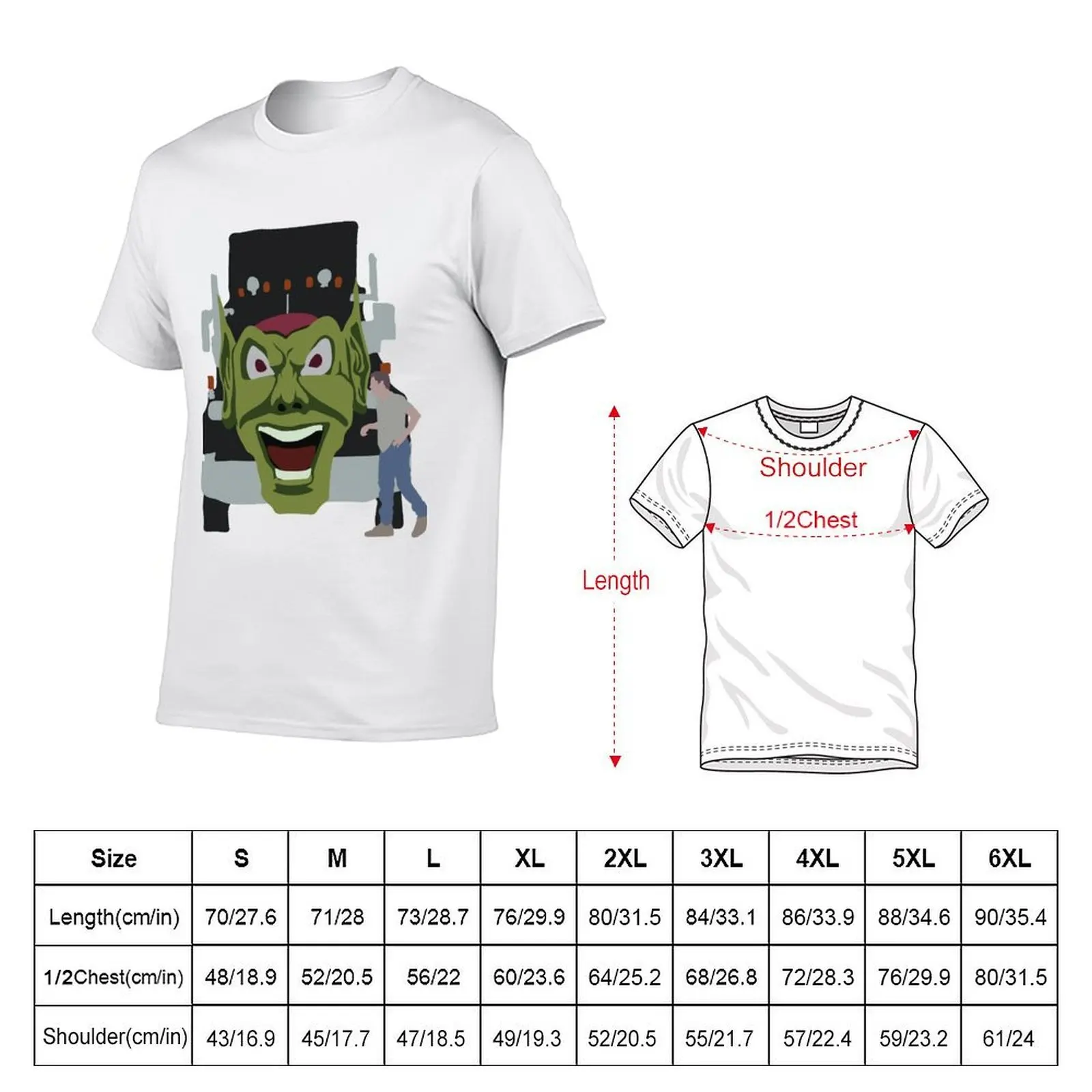 Maximum Overdrive T-Shirt t shirts with prints t shirt men 100% cotton luxury brand g man t shirts for men T-shirt