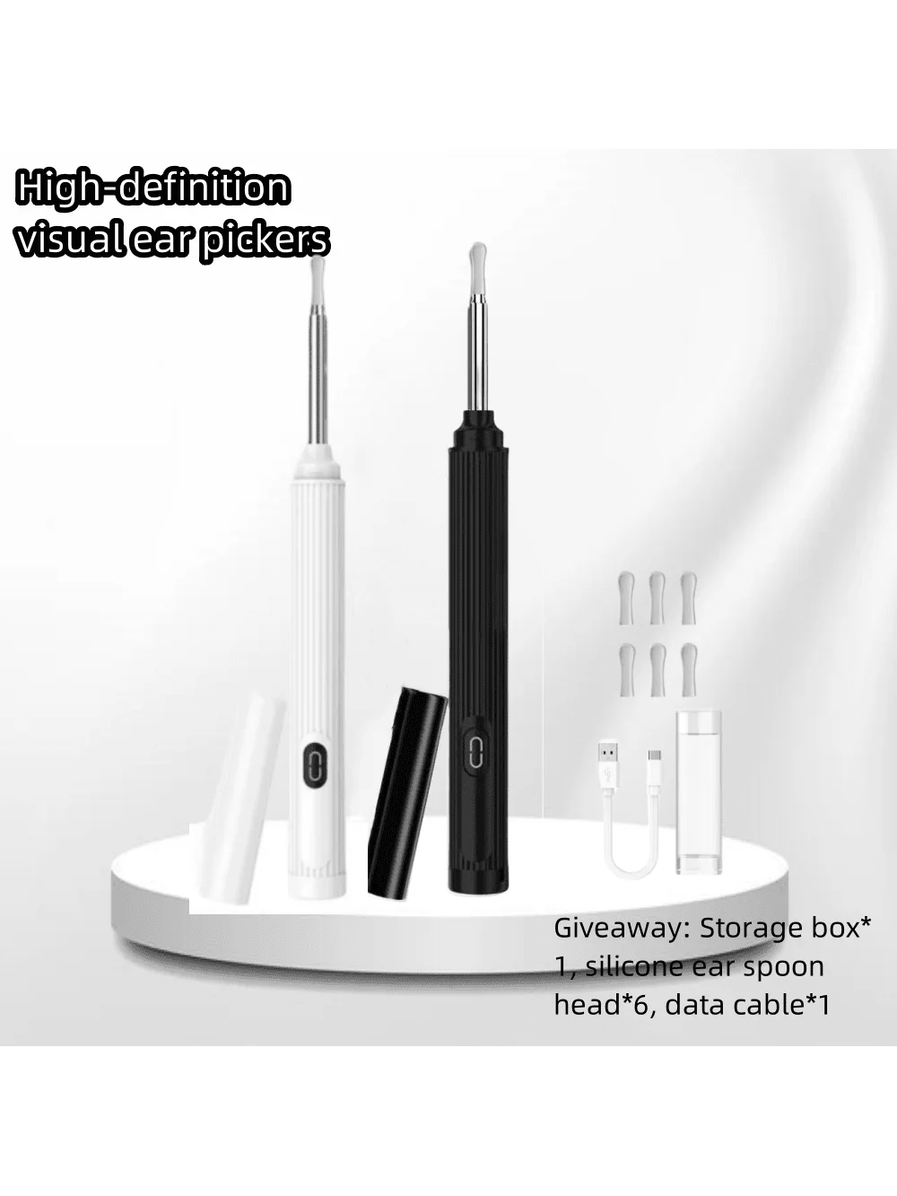 Mini Visual Ear Wax Cleaner with Camera Wifi Earpick Removal Remover Otoscope Earwax Removal earwax removal tool