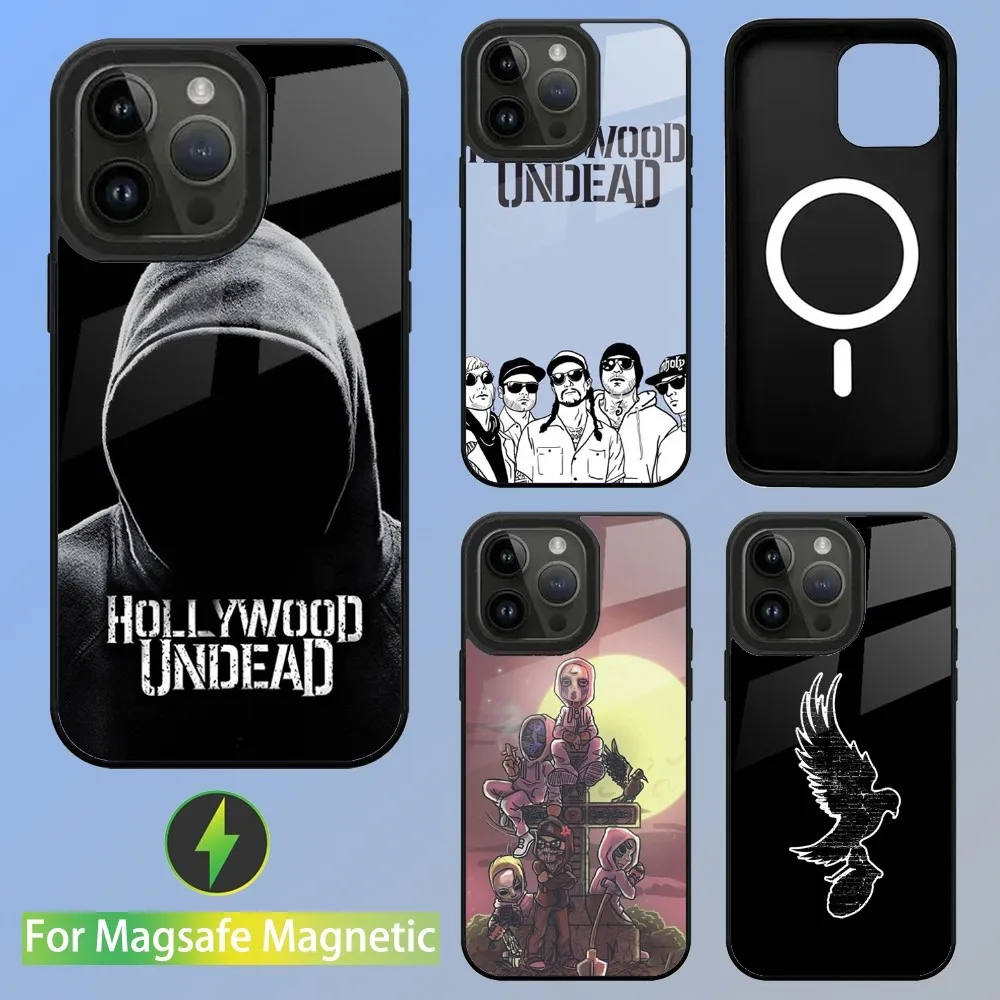 

Band H-Hollywood U-Undead Phone Case For iPhone 16,15,14,13,12,11,Plus,Pro,Max Mini Magsafe Magnetic Wireless Charging