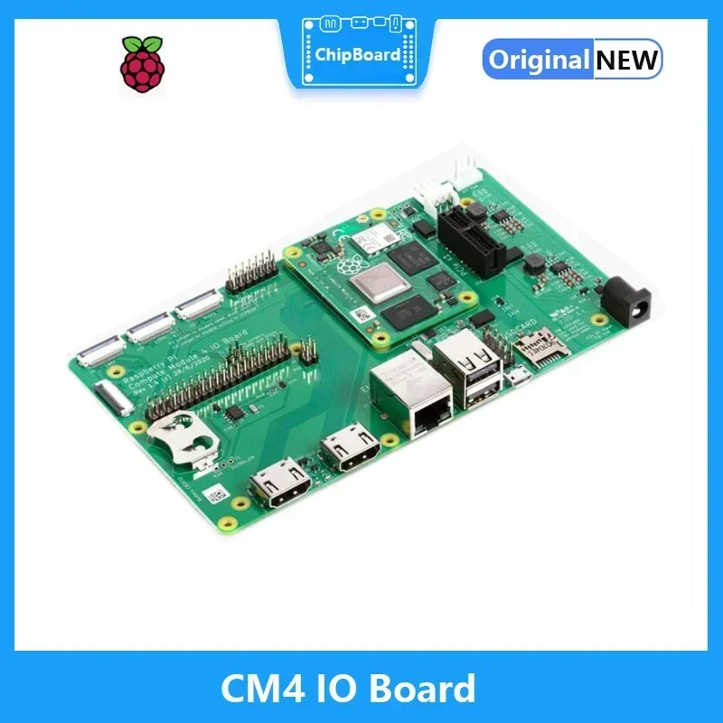 

Raspberry Pi CM4 IO Board, Support Multiple Functional Interfaces PCIE Slot