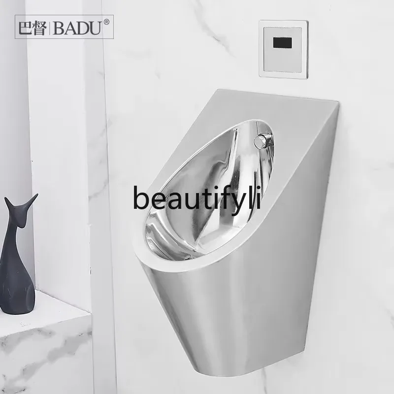QQ45  304 stainless steel urinal wall-mounted creative urinal bar KTV men's urinal toilet