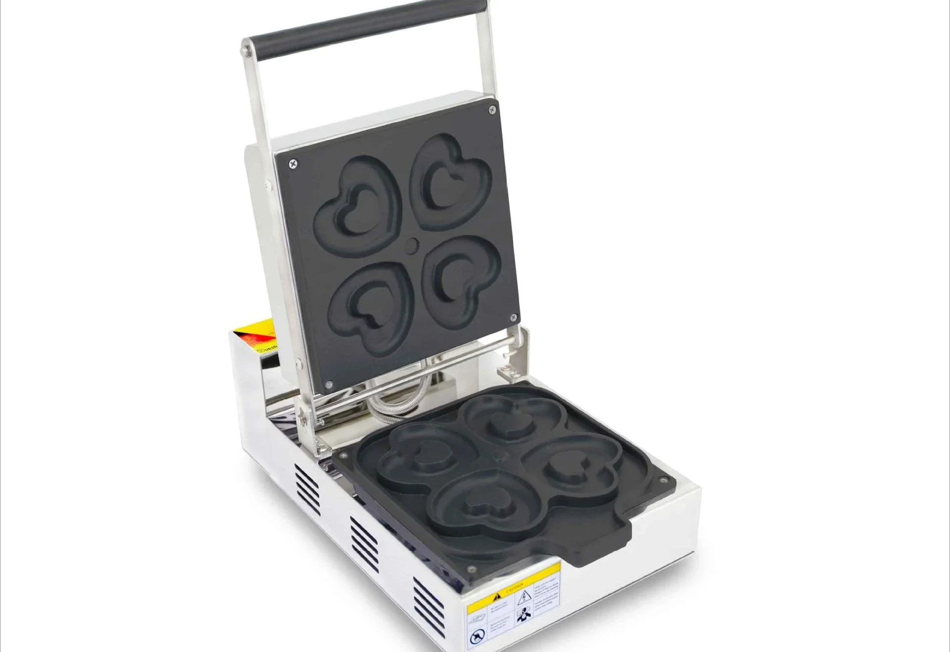 Love waffle machine, commercial electric scone machine double-sided heating baking snack equipment