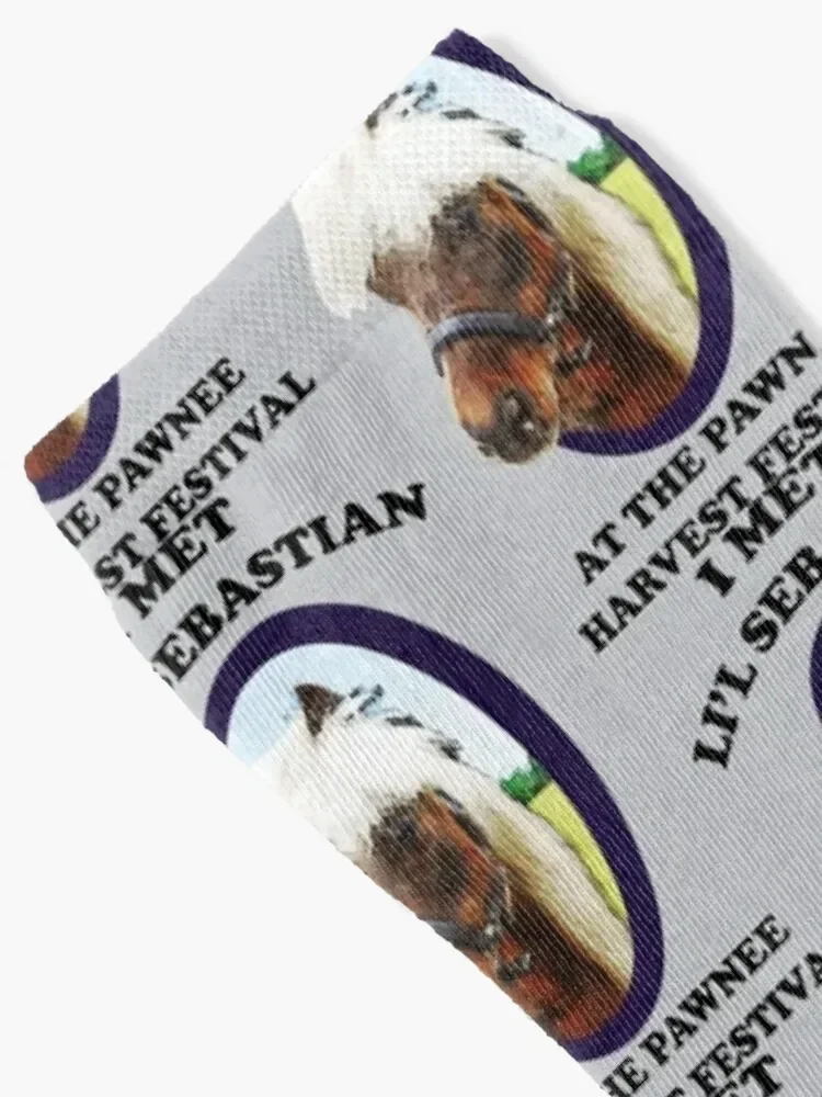 Lil Sebastian - Parks and Rec Socks Soccer professional running custom sports Socks Female Men's