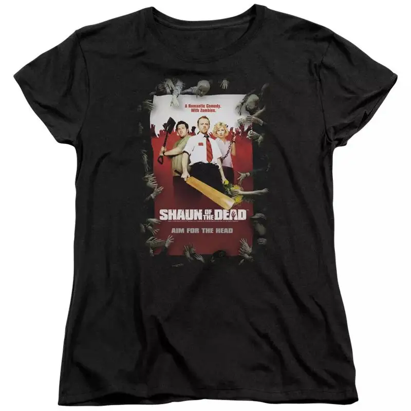 

Shaun Of The Dead Poster Women's T Shirt