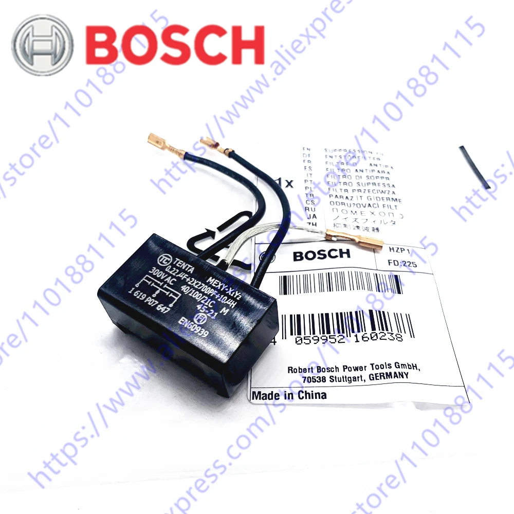 Suppression Filter For BOSCH GWS5-115 GWS5-100 GWS6-115 GWS6-100 GWS660 GWS670 GWS6-125 Angle Grinder Power Tool Accessories